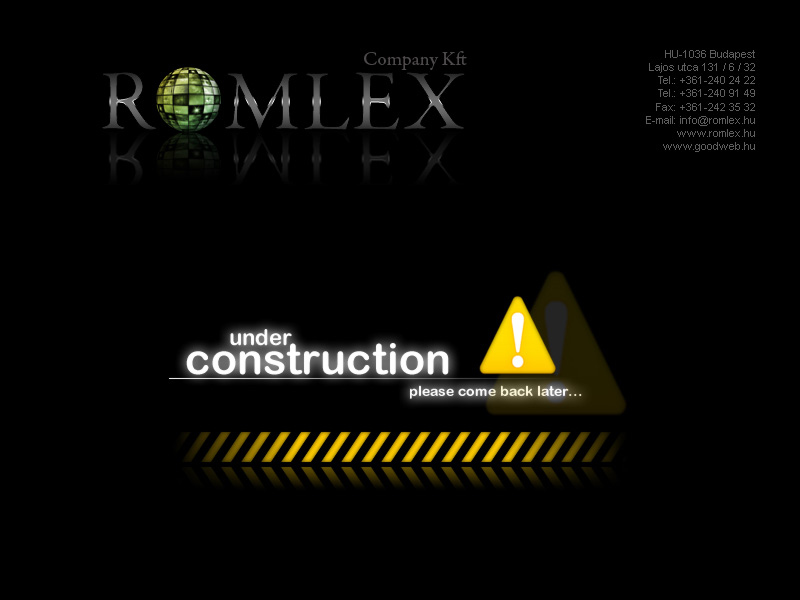 Under Construction by ROMLEX